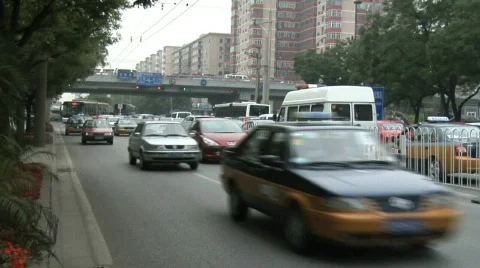 Beijing Street 2 Stock Footage 328582