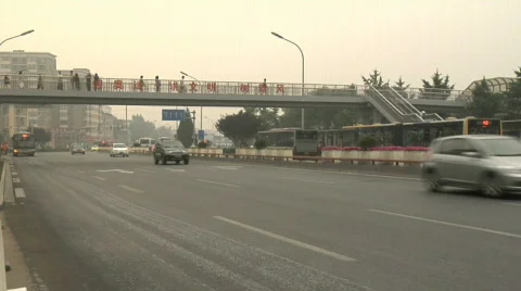 Beijing Street 49 Stock Footage 328664
