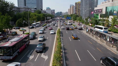 Beijing street view HD. Stock Footage 40423024