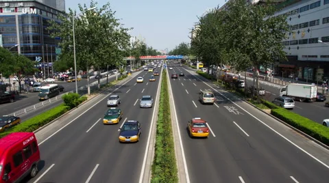 Beijing street view HD. Stock Footage 40423798