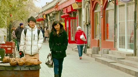 Beijing Streets 2 -  B Roll sequence Stock-Footage 40237539
