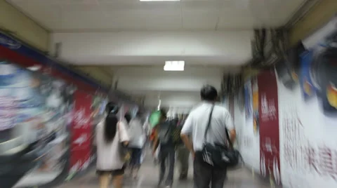 Beijing  subway train Stock Footage 37822084