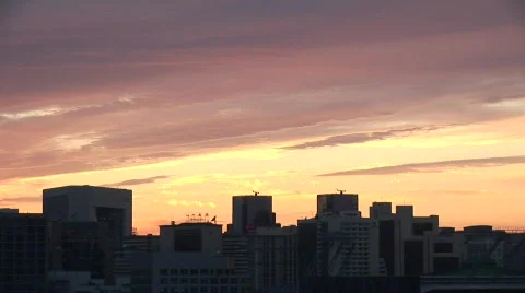 Beijing sunset Video stock 265722