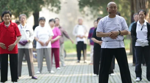 Beijing TaiChi 11 MCU 動画素材 32219620