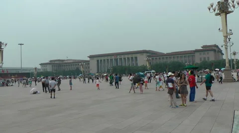 Beijing Tiananmen Square2 Video stock 41010110