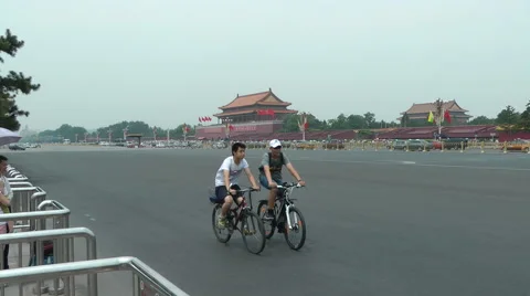 Beijing Tiananmen Square7 Stock Footage 41009256