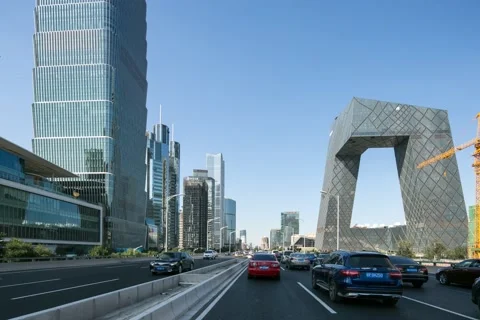 Beijing time-lapse Stock Footage 163515781