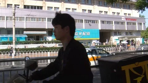 Beijing Traffic Stock Footage 108935734