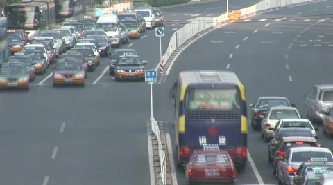 Beijing Traffic time lapse 2 Vídeo Stock 263772
