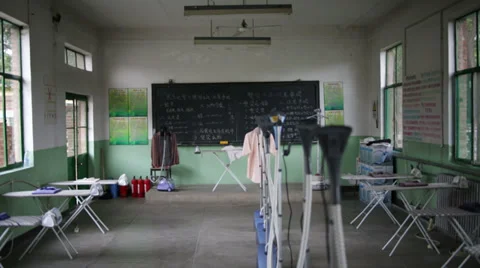 Beijing VoTech Laundry 1 WS 스톡 동영상 32220637