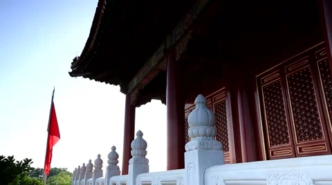 Beijing,Tiananmen,Of the city ,eave Stock-Footage 53203639