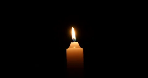 Being blown out a candle lights Stock Footage 162592624