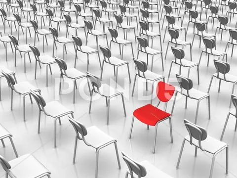 Being different - individuality concept Stock Illustration