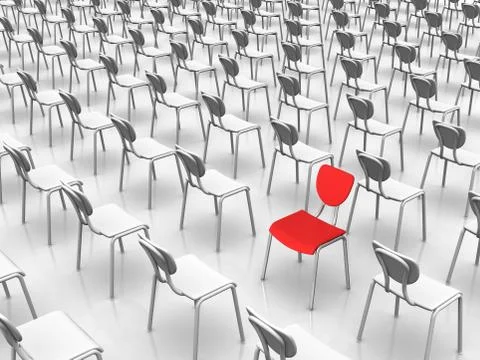 Being different  -  individuality concept Stock Illustration