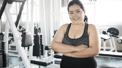 Being fat is not so bad. Stock Footage 103437950