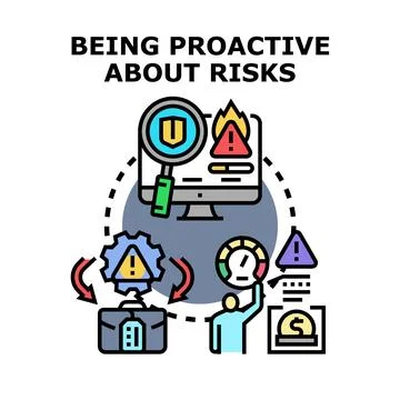 Being proactive about risk management and assessment Illustration