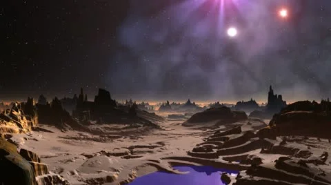 Being shone UFOs Stock Footage 12168667