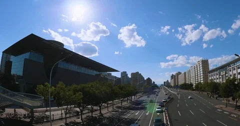 Beinging Changan road Stock-Footage 96851341
