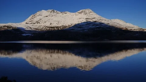 Beinn Eighe Loch Maree Nature Reserve Wester Ross Scotland UK Video stock 102256797
