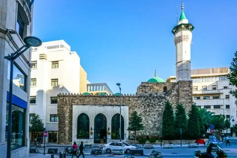 Beirut Amir Munzer Mosque Stock Photos
