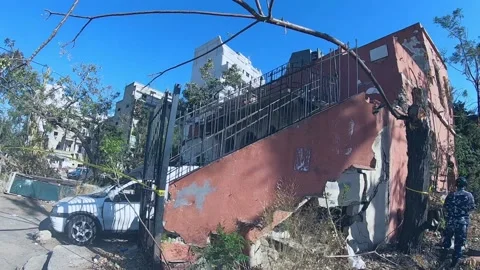 Beirut Blast01951890001 Video stock 144237441