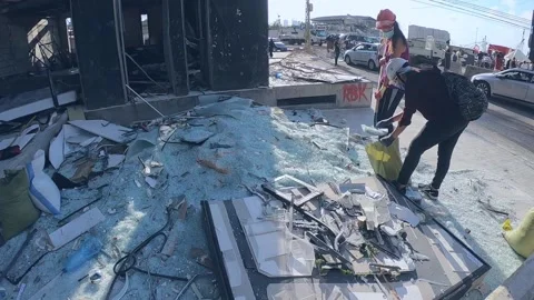 Beirut Blast02029519001 스톡 동영상 144237887
