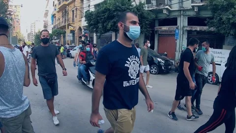 Beirut Blast02083748001 Stock Footage 144237943