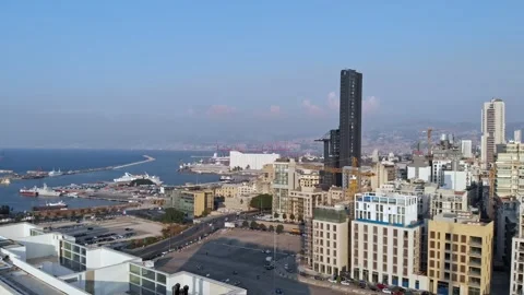 Beirut Port Before Explosion Stock Footage 282658141