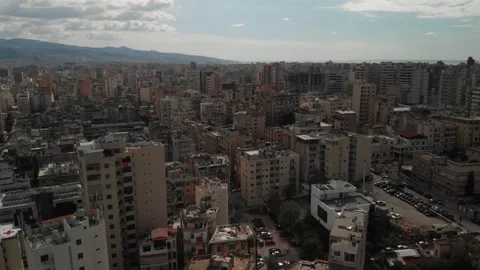 Beirut suburbs 1 Video stock 149528132