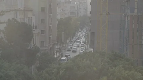 Beirut Traffic Timelapse 1 Stock Footage 102388466