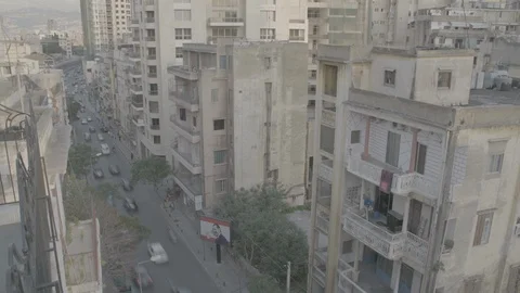 Beirut Traffic Timelapse 2 Stock Footage 102388583