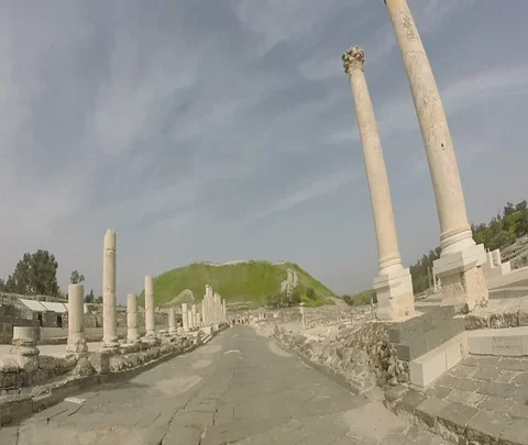 Beit She'an 06 Stock Footage 111045160
