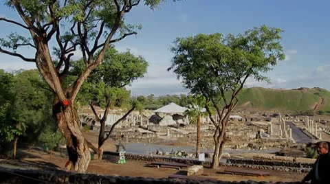 Beit She'an 1 Stock Footage 10796613