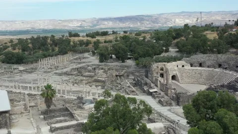 Beit Shean Stock Footage 143770810