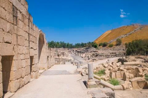 Beit Shean Stock Photos