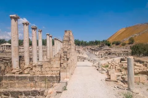 Beit Shean Stock Photos