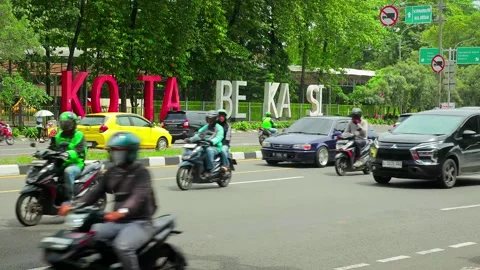 Bekasi Landmark Stock Footage 331628294