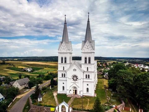 Belarus aerial views Stock Photos