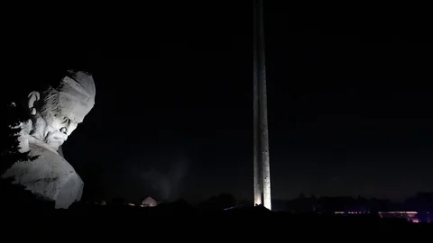 Belarus, Brest - June 22, 2017: Requiem of the outbreak of war in 1941 Germany Stock Footage 77236399