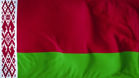 BELARUS COUNTRY FLAG Stock Footage 282294868
