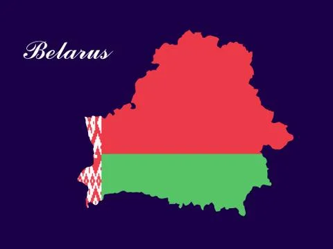 Belarus country vector illustration Illustrazione stock