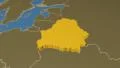 Belarus extruded. Solids. 4k or 4k+ Resolution
