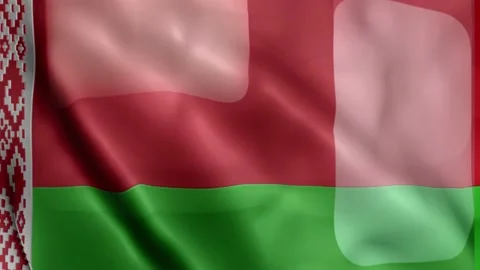 Belarus Flag Stock Footage 133772924