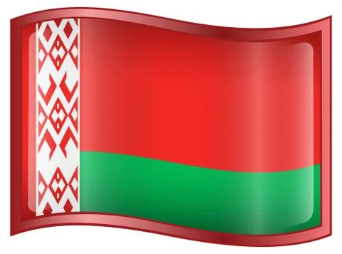 Belarus flag icon. Illustration