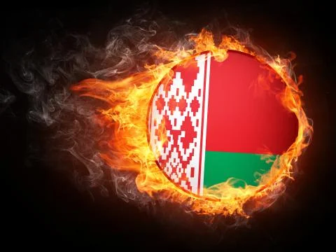Belarus Flag Stock Illustration