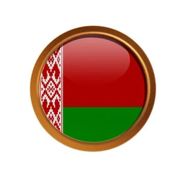 Belarus flag Stock Illustration