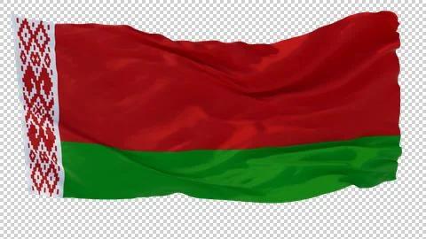 Belarus flag Stock Illustration