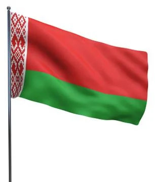 Belarus Flag Image Stock Illustration