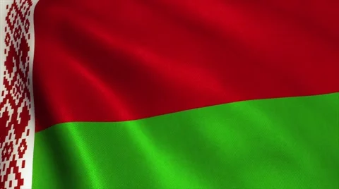 Belarus Flag Loop Video Animation 4K Stock Footage 68045933
