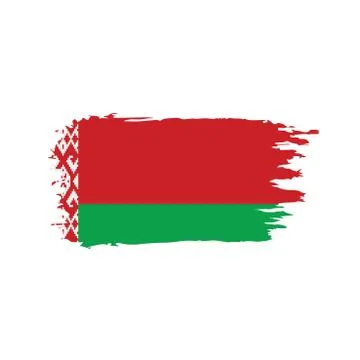 Belarus flag, vector illustration Stock Illustration